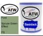 Preview: Ford, Spruce Green Effect, FS: 1L Lackdose, von ATW Autoteile West.